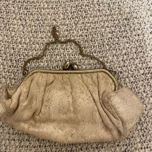 Vintage Champagne Clutch